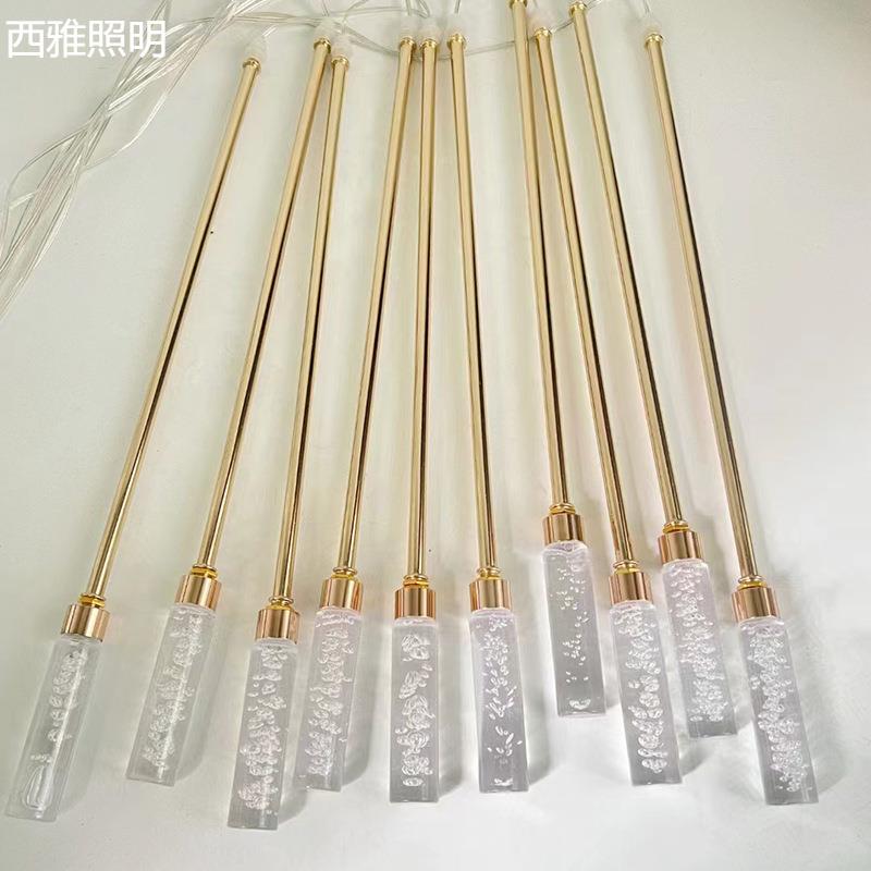 爆挂NRB金色火柴灯婚道具吊款顶装庆饰灯酒店婚礼堂商场美陈橱窗