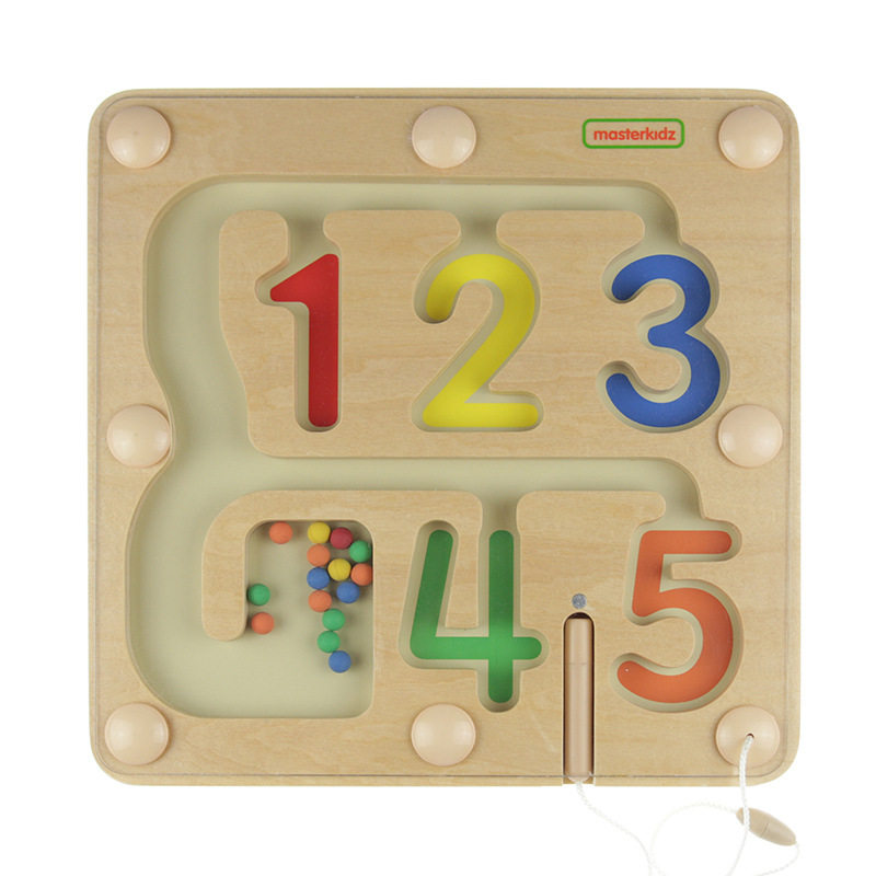 蒙氏早教1-5数字磁性迷宫