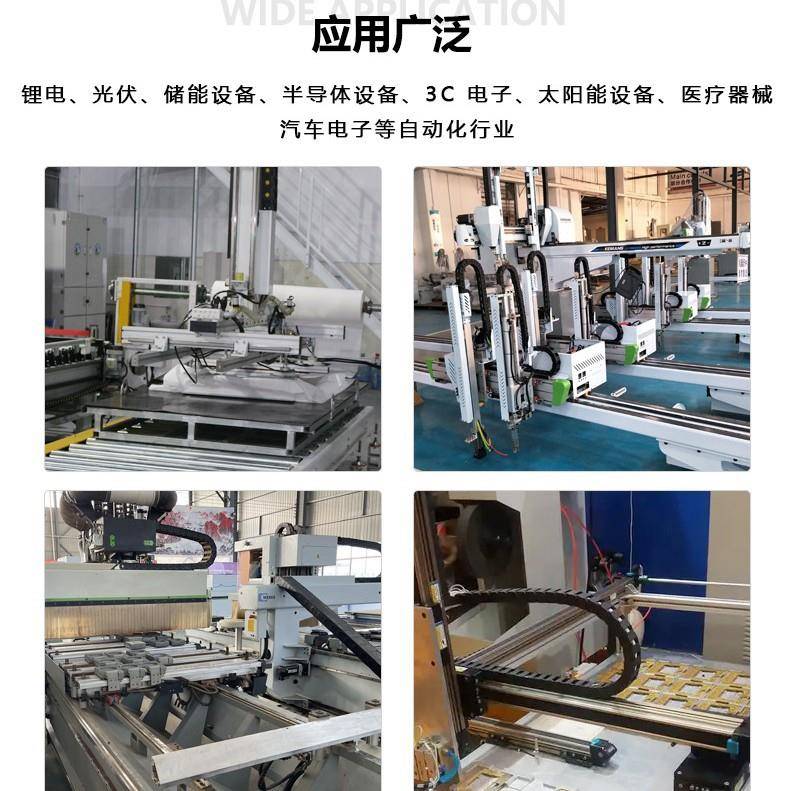RYK60欧规门型同步带模组电同机直连X轴模平RYK40装静音步带直线