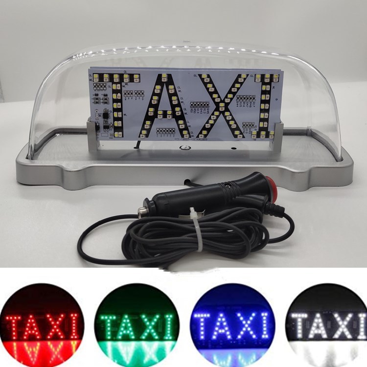 taxi的士LED顶灯点烟器插头