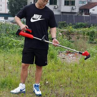 打草农OYW割机用除草机割草 锂电电割草机家用手持小动型充灌电式