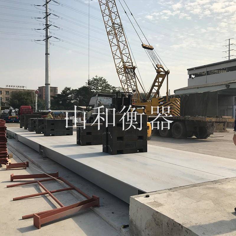 山和高端地磅3m*18m防雷电子汽车衡120t120T120吨防雷防作弊地磅