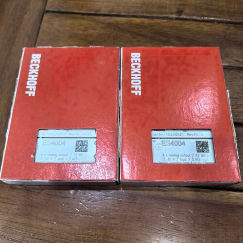 现货促销 全新原装 BECKHOFF 倍福 ES4004 成色非常漂亮 实物拍摄