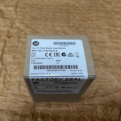 1794-IB16 全新未开封AB模块，实图拍摄，邮费到付~议价
