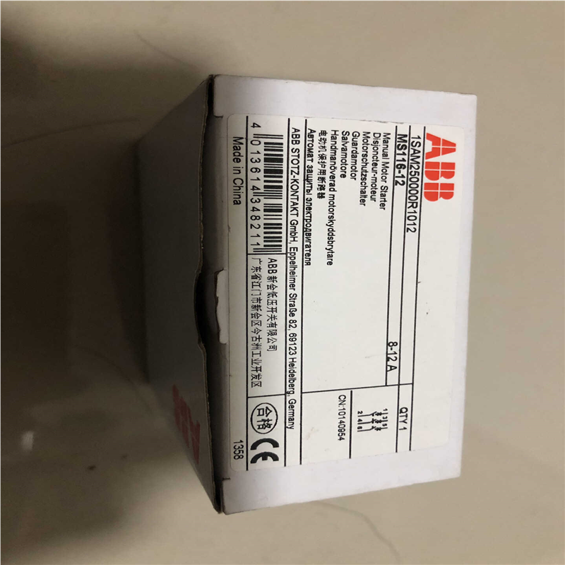 ABB电动机马达保护断路器MS116~议价
