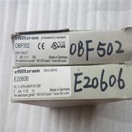 IFM易福门 OBF502+E20606 一套现货