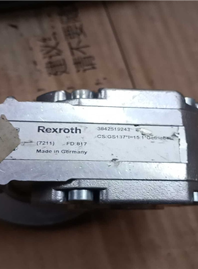 【顺庆】力士乐Reⅹroth减速机3842519243实物拍摄 议价【议价】