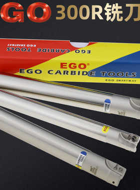 意高EGO直角铣刀杆EAP300R12 16 17 21抗振数控加工中心R0.8刀杆