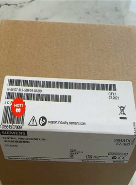 【汇生】6ES7312-5BF04-0AB0 CPU312C带紧凑型【议价】