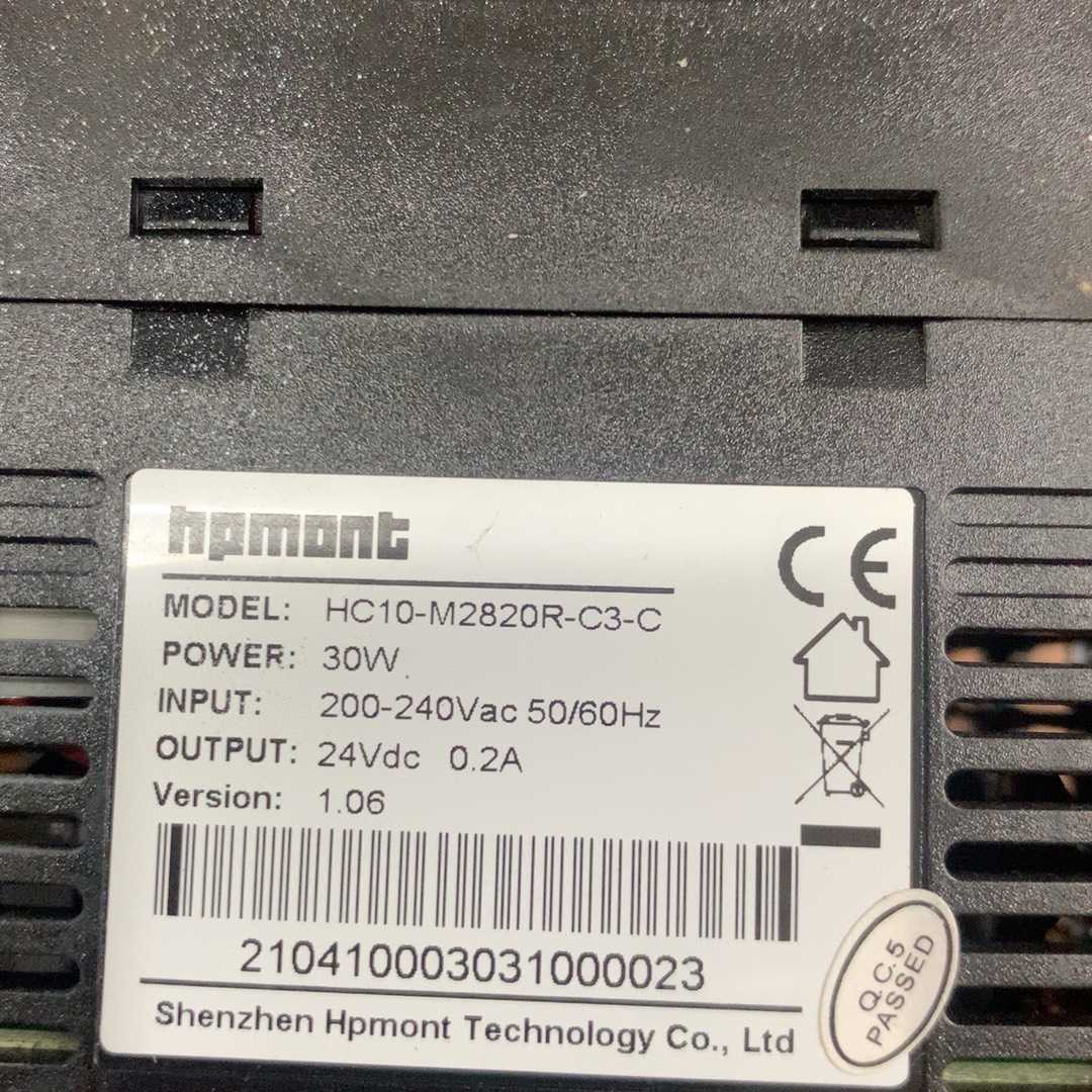 【顺庆】出拆机海浦蒙特PLC二个型号10-M1616R-C3和C【议价】