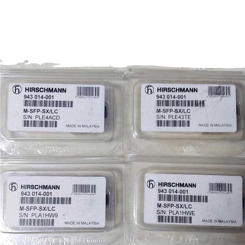 赫斯曼Hirschmann-LX  光纤模块943 014-001 M-SFP-SX/LC~议价