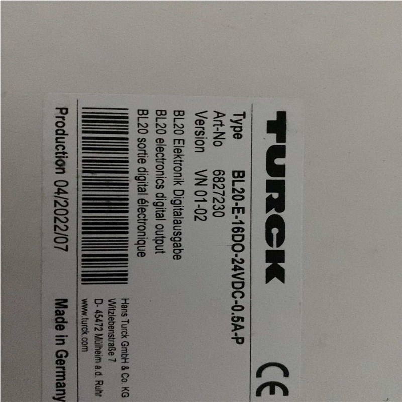 TURCK图尔克模块BL20-E-16DO-24VD(崽崽配件）