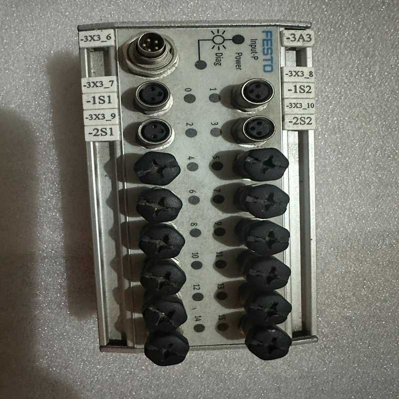 费斯托输入模块拆机的成色不错型号CP-E16-M8【南风商行】