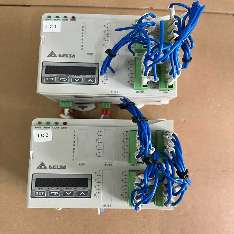 台达温度模块 DTE10T  功能正常（gg设备）