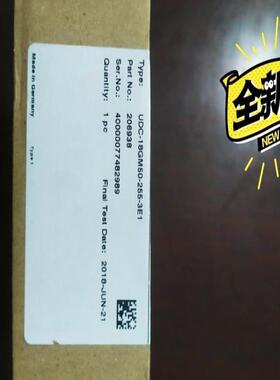 全新原装正品倍加福双张传感器UDC-18GM50-255-3~议价