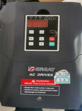 拆机格立特VC1000-004G3变频器一台，380V，4K（耶耶电子）