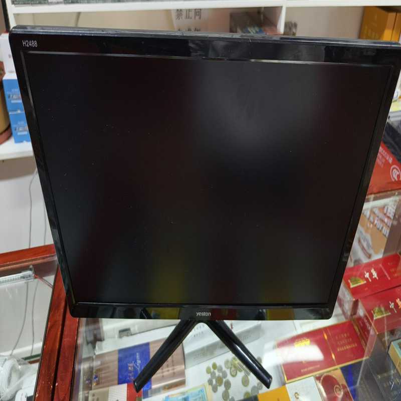 议~yeston盈通液晶显示器,24寸功能正常,无任何暗病,送设