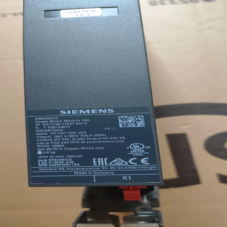 驱动6SL3120-1TE21-8AC0的，功(崽崽配件）