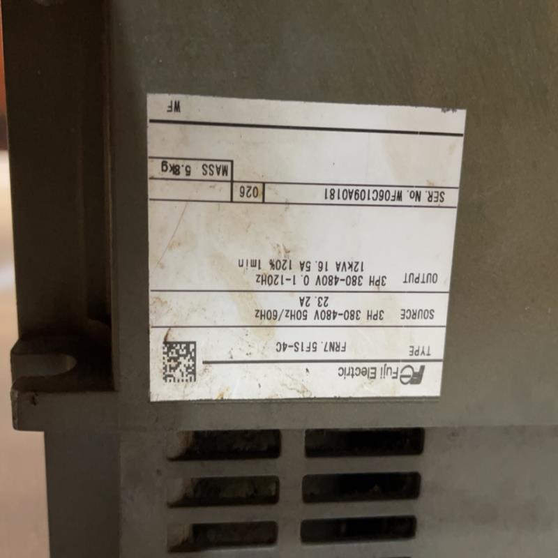 议~富士变频器FRN7.5F1S-4C一台7.5kw