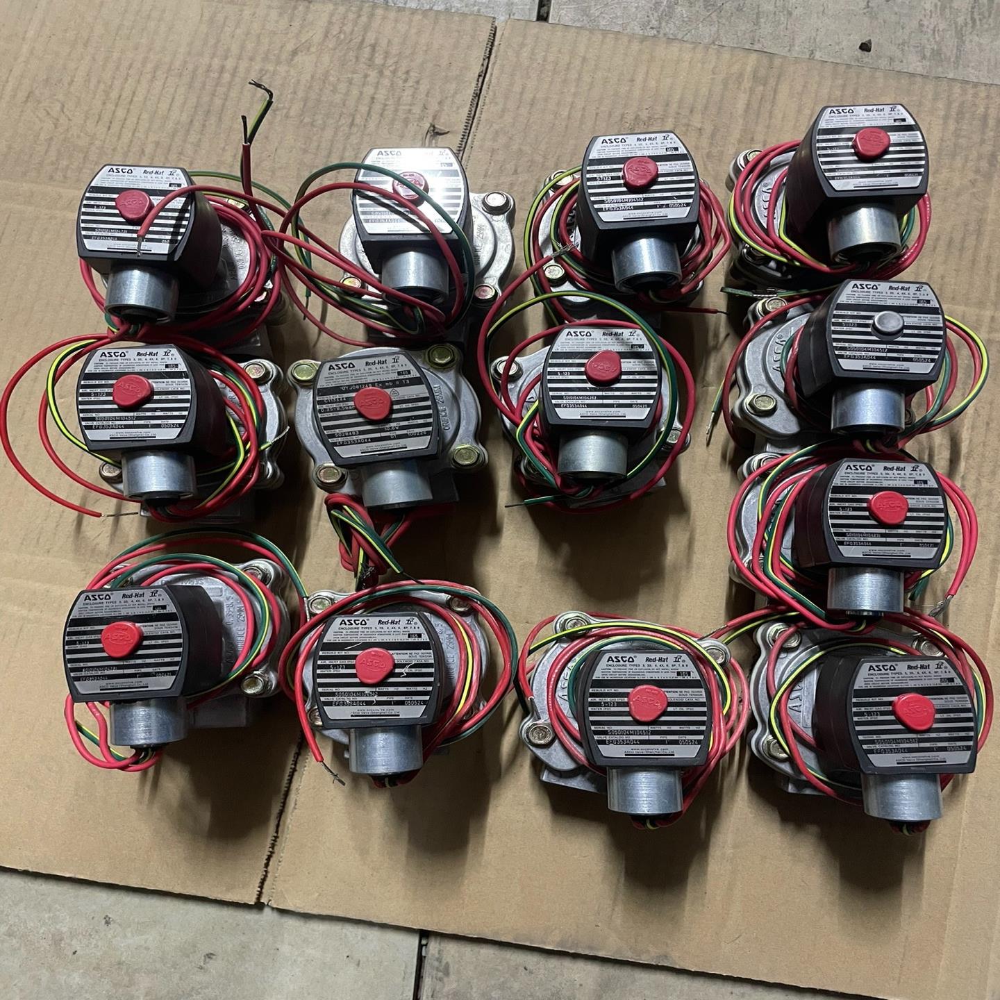 ASCO电磁阀EFG353A044一起13个库存货物没有议价