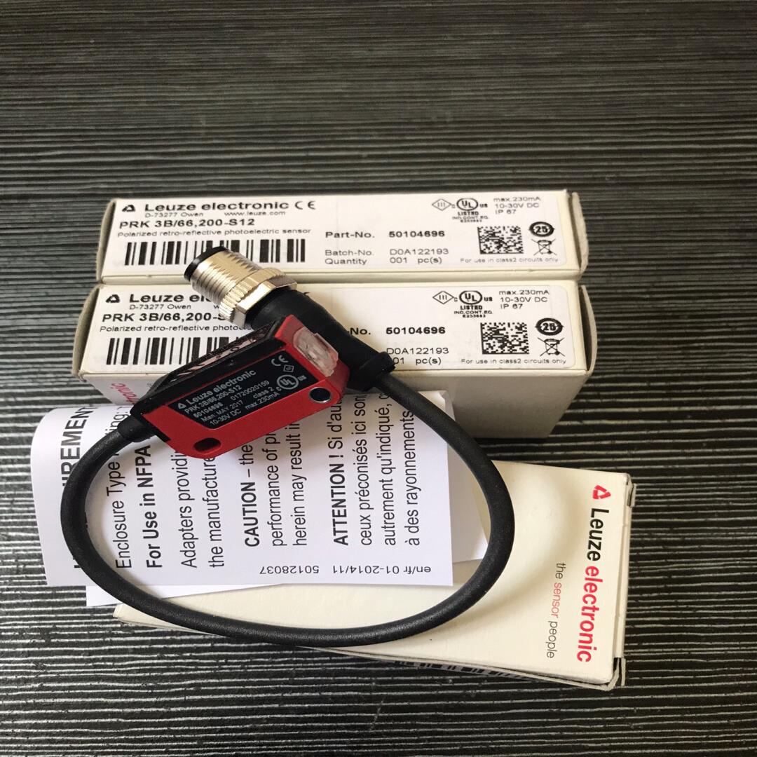 劳易测LEUZE镜反射光电开关PRK 3B66200-S议价