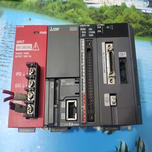 基数电子 三菱L系列PLC一套 扩展LD77M 主机L02CPU