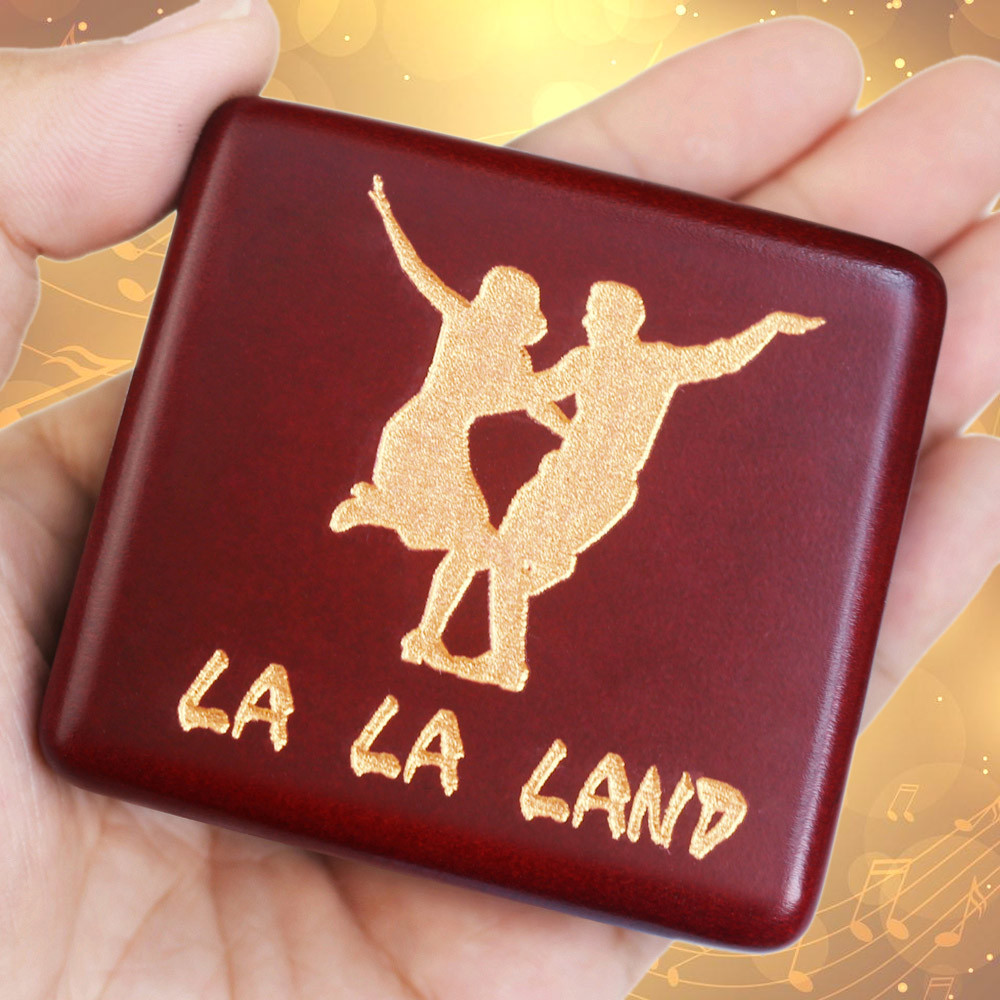 爱乐之城音乐盒lalaland周边发条八音盒la la land主题七夕情