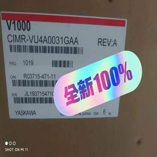 VU4A0031GAA 安川CIMR 变频器 议价