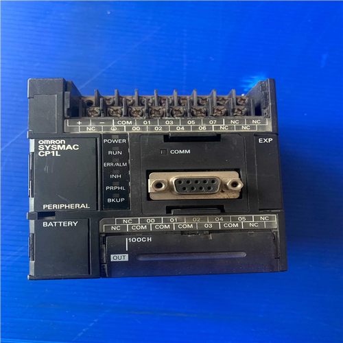 (背呗机械)PLC型号CP1L-L14DT-D功能正常