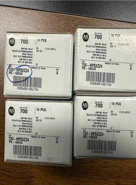 (询价)AB继电器700-HPSXZ24  未拆封 一盒10