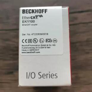 全新原装正 BECKHOFF倍福 EK1100 Ether藕合器 现货销售议价