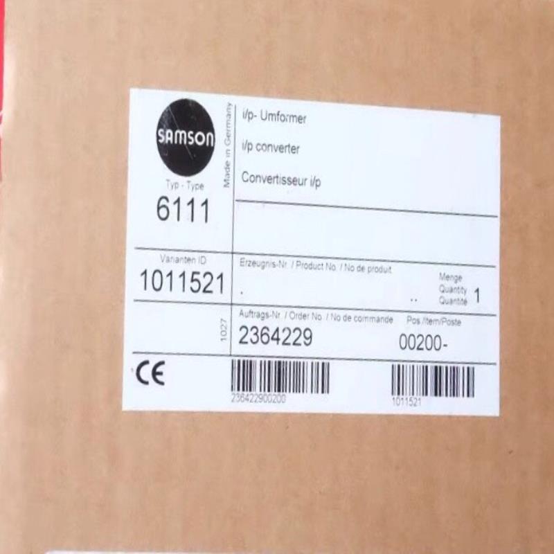 Samson 1011521 萨姆森I/P转换器 6111(崽崽配件）