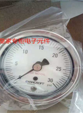 ASROFT雅斯科25-1009-SW-02L-30# 10146117-2 压力表原装进口~