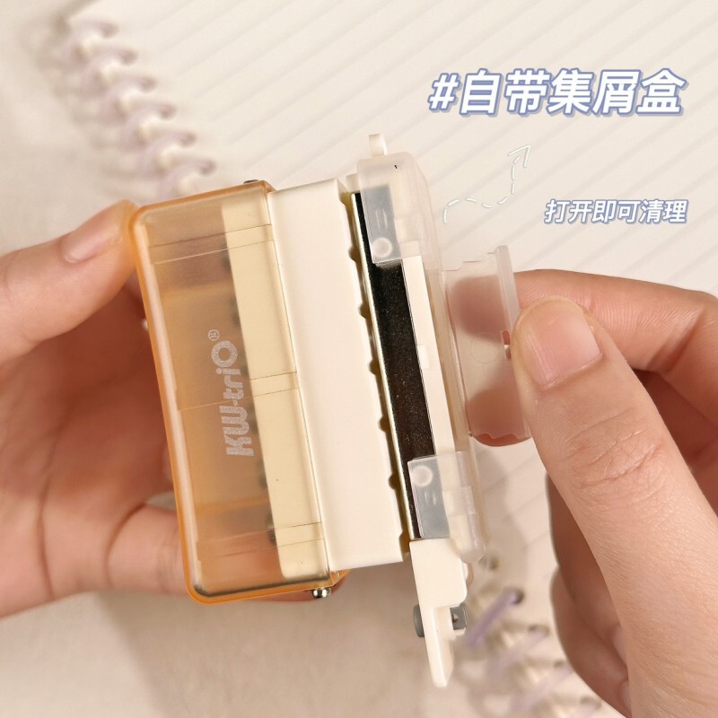 可得优打孔器活页本多孔打孔机a4纸张活页笔记本钻孔器活页夹试卷