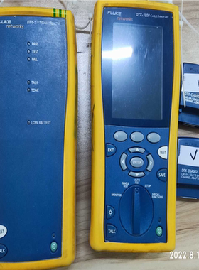 【汇生】Fluke dtx-1800，成色渣渣，配置如图，保修3个月【议价