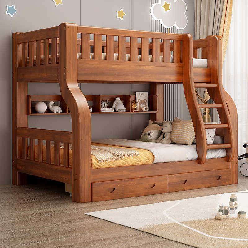 全实木高低床双层床儿童床两层上下床上下铺多功能组合子母床木床,住宅家具,高低/子母床,淘宝优惠券,粉丝福利购,淘宝优惠卷
