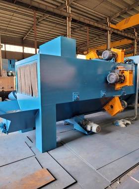 达大型通丸过式抛清理富机IBE 钢板石材丸喷砂铝模板喷抛砂机抛丸