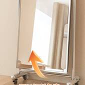 服装 店可移动全身镜家用落地跳舞全身镜显瘦网红拍照大镜子舞蹈镜