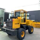 欧能机械翻斗四驱翻斗车前置蹦蹦柴油四轮斗车前卸蹦蹦车