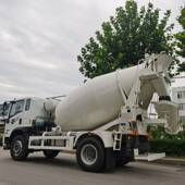 小型水泥搅拌罐车 一机多用搅拌运输车3.5方混泥土自上料搅拌车