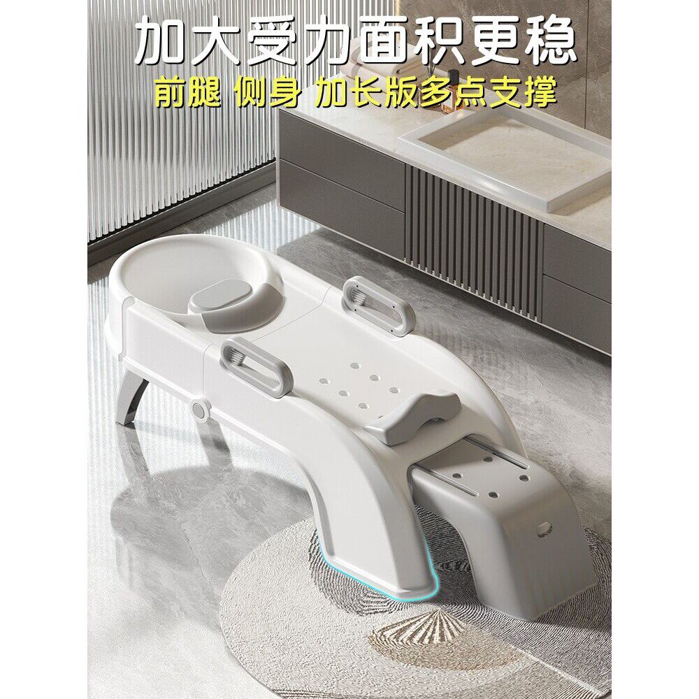 儿童洗头躺椅宝宝洗头神器躺着洗头发孕妇家用平躺盆可折叠小孩子