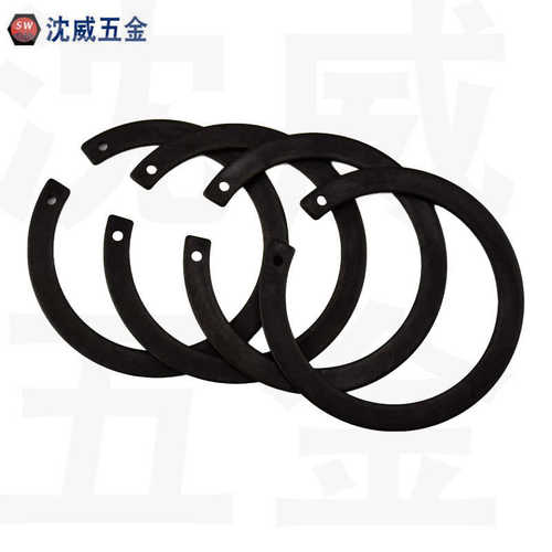 优选俄标13940轴用卡簧弹性挡圈无耳加厚重型轴卡垫片轴卡外卡环4