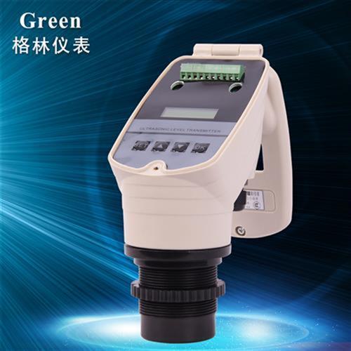 格林超声波液位计传感器探头分体水位计物位计变送器4-20mAGL-100