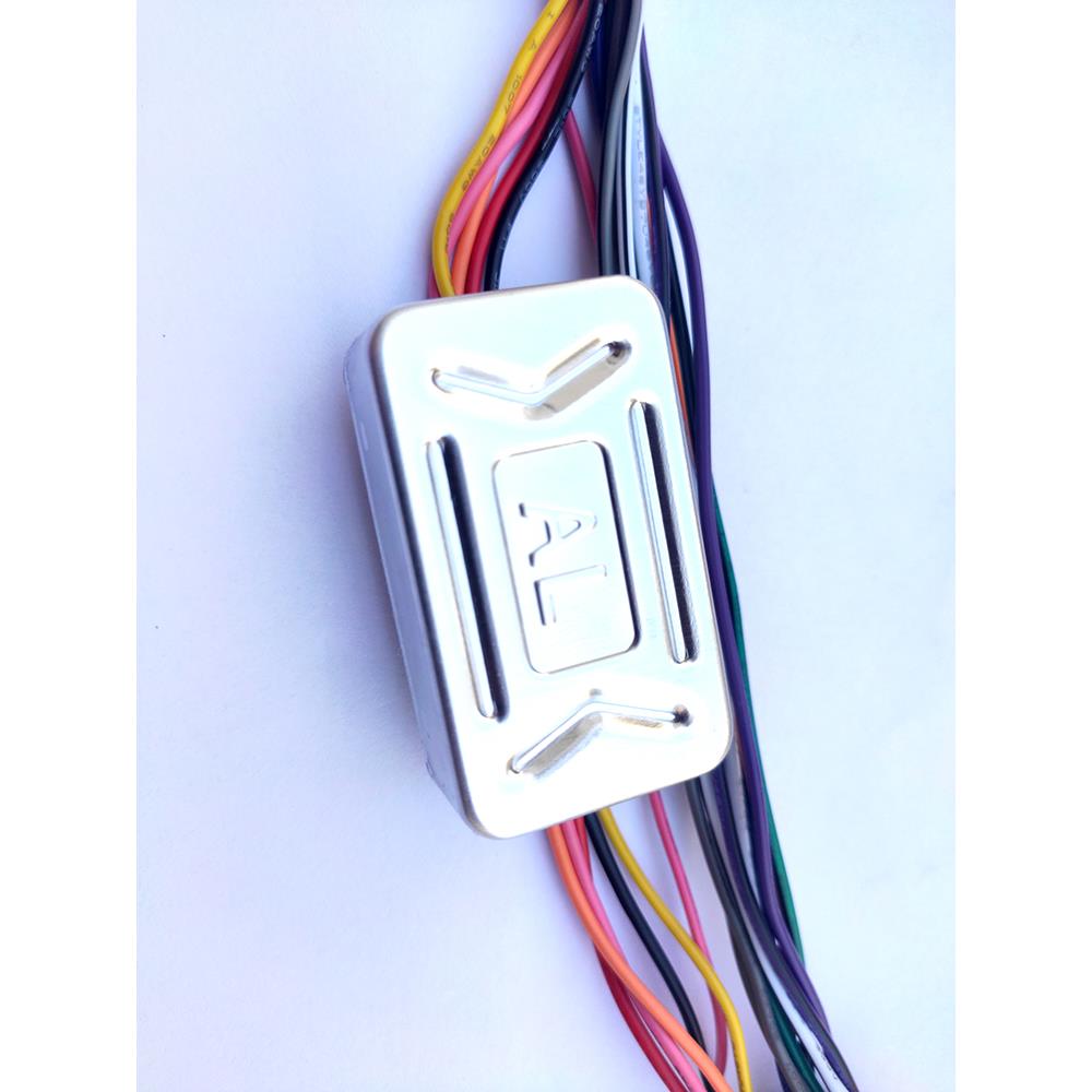 货车导航24V转12V降压电源线15A稳压器纯铝外壳带屏蔽稳定无干扰