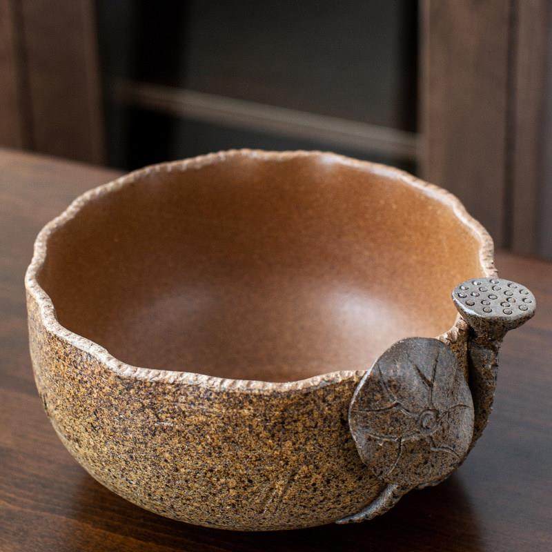 纯手工粗陶茶洗陶瓷水洗大号植物花盆茶渣缸水盂功夫茶具配件,餐饮具,茶道/零配,淘宝优惠券,粉丝福利购,淘宝优惠卷