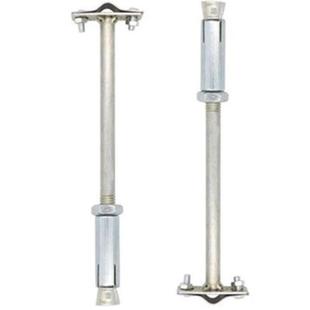 臻工品膨胀镀锌避雷卡防雷卡子避雷带支架卡子50个/包单位包10*