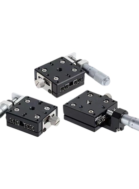 X轴上隆光学对位手动滑台CGZX40/LGZX40/RGZX40视觉耦合位移平台