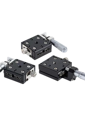 X轴上隆光学对位手动滑台CGZX40/LGZX40/RGZX40视觉耦合位移平台