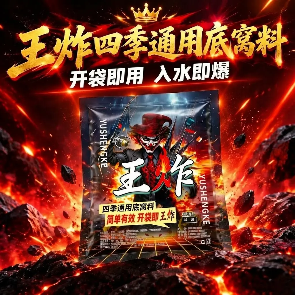 渔胜客王炸四季通用底窝料野钓