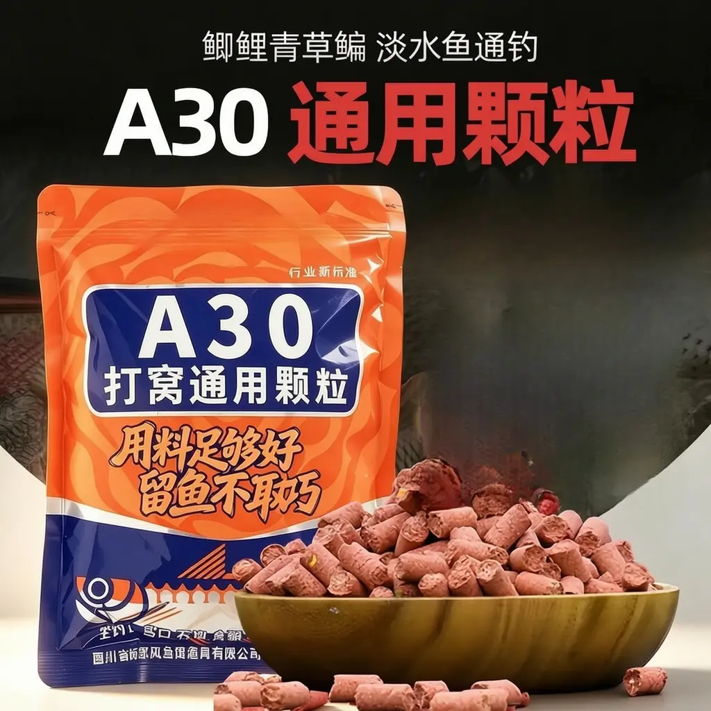 渔胜客A30打窝通用颗粒饵料野钓
